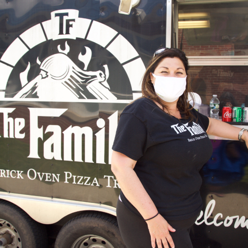 Angela Bonenfant Sinnott, Owner of Family Pizza Truck